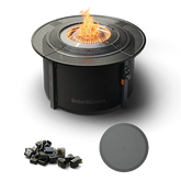 Infinity Flame + Fire Glass Bundle