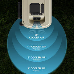 Summit 27" Fire Pit & Windchill 30 Cooler Fire & Ice Bundle